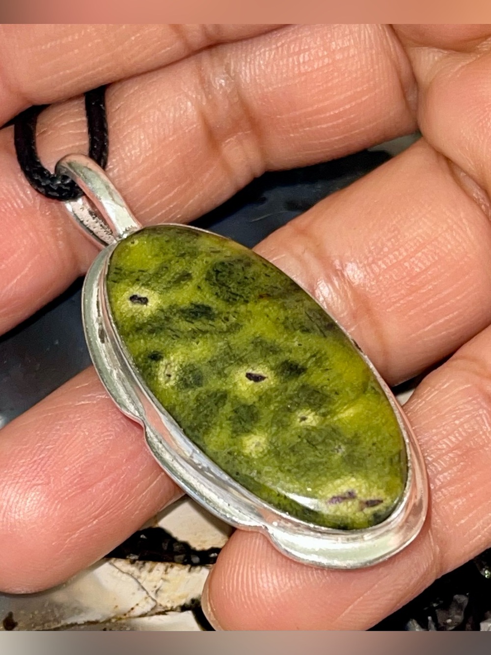 Atlantisite Stitchtite Pendant 2 1/4”